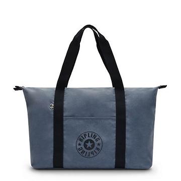 Kipling Art Medium Lite Tote Tassen Grijs | België 1443AH